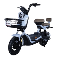 Vélo Électrique Urbain Adulte en Gros d'Usine, Moteur Arrière 500W, Batterie au Plomb, 3 Vitesses, Haute Vitesse, Deux Roues, Électronique