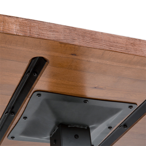 Tavoli e sedie in legno stile industriale europeo per ristoranti e caffetterie per commensali e proprietari di caffè - Product Image 5