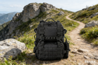 Sac à dos tactique de pêche imperméable en polyester 600D Molle Uhmpe Kevlar pour la chasse, le camping et les activités de plein air pendant 3 jours