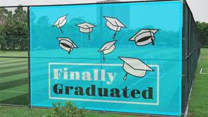 Manufacturers Custom Pvc Flex Vinyl Logo <b>Banner</b> Mesh Fence <b>Banner</b> Stage Outdoor Printing Signs - Product Image 6