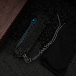 มีดพับ Tredknix BM18060 CPM MAGNACUT ใบมีดแบบ Clip Point หนา 0.33 มม. ด้ามจับทำจากไนลอนไฟเบอร์ คุณภาพพรีเมียม มีดพับขนาดเล็กสำหรับตั้งแคมป์ DIY OEM Edc - Product Image 5
