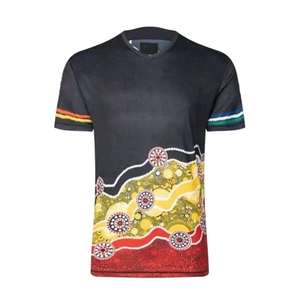 Customized Breathable Polyester Sublimation for Shirt <b>Men's</b> Short Sleeve Summer Australian for Rugby Union Sports 2026 - Product Image 3