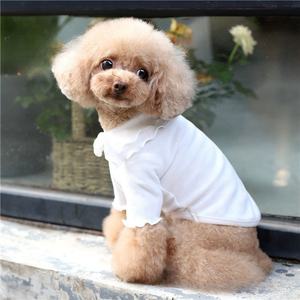 Katoenen Verdikte Huisdier Herfst Winter Basis Shirt Warm Puppy Shirt Hondenkleding - Product Image 4