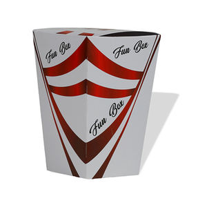 Caja de Papel Kraft Premium para Empacar Papas Fritas, Contenedor Desechable Personalizado para Servir Comida Rápida - Product Image 6