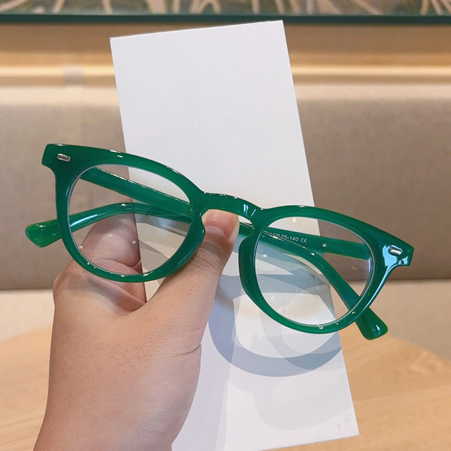 Hot Selling Retro Round Eyewear Frames Classic Spectacles for Women Men Optical Anti-blue Glasses Frame Wholesale
