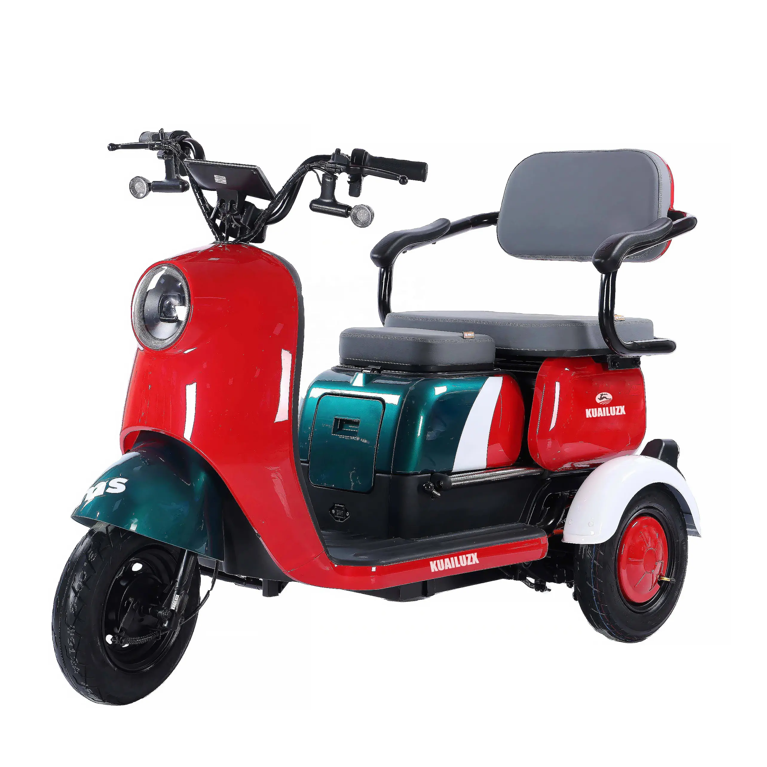 800W Tricycles pour adultes 3 roues Scooter de mobilité électrique Tricycle moto électrique Cargo Tricycles électriques 3 roues
