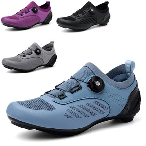 Cycling Shoes Breathable Mesh EVA Sole Road Bike Shoe Men Women T20 - Product Image 1