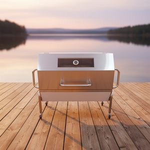 Grill Rotisserie Commercial à Charbon de Bois en Acier Inoxydable 304 à Chauffage Infrarouge pour Porc <span class=keywords><strong>Entier</strong></span>, Agneau, <span class=keywords><strong>Poulet</strong></span> – Idéal pour Fêtes en Extérieur - Product Image 1