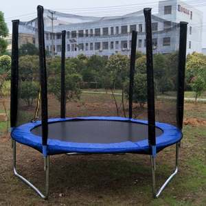 <span class=keywords><strong>Trampoline</strong></span> de saut à pied en w galvanisé avec <span class=keywords><strong>filet</strong></span> de sécurité extérieur et sac à chaussures <span class=keywords><strong>trampoline</strong></span> de 6 pieds - Product Image 3