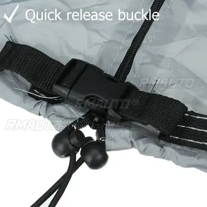 Housse de protection robuste et imperméable 210D pour bateau et yacht, en tissu Oxford anti-choc, durable et indéchirable pour extérieur - Product Image 4