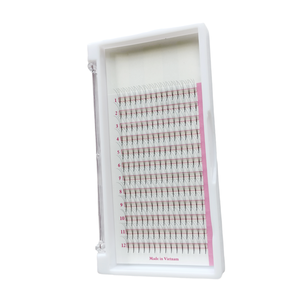 Promade 15mm Longueur Plateau Volume Maquillage 3D/12 Ligne Fans Premade Lashes Loose Mega Volume Handmade Beauty Extensions 0.15mm - Product Image 2