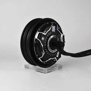 Moteur à disque sans balais amélioré QSMOTOR 10" 3000WP 50H, efficacité IE4, étanchéité IP55, 72V 250A 100Nm QSMOTOR 10" 3000WP 50H QSm - Product Image 3
