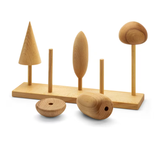 PROMOTION : Petits sapins de Noël décoratifs <span class=keywords><strong>en</strong></span> <span class=keywords><strong>bois</strong></span> à brancher - Product Image 2