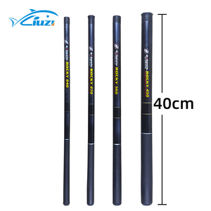 <span class=keywords><strong>Canne</strong></span> à pêche télescopique ultra-courte en fibre de verre de 40 cm pour eau douce - Product Image 1