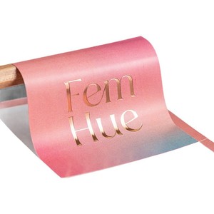 Custom Florist <b>Packaging</b> <b>Label</b> Stickers Transfer Waterproof Self-Adhesive Embossing <b>Label</b> Sticker With Gold Foil Logo Hot sell - Product Image 2