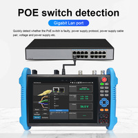 Testeur CCTV IPC-9800MOVTADHS Pro, écran tactile IPS 7 pouces avec prise en charge VGA HDMI, caméra IP 8K, testeur de caméra 8MP AHD TVI CVI Pro