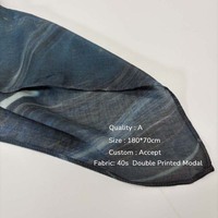 Châle léger en coton Sharut 130 couleurs VELA personnalisé Dubaï pour femmes musulmanes, foulard hijab respirant en modal imprimé fauve marron 2026