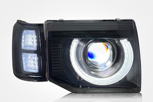 Faro Delantero LED para Mitsubishi Pajero Montero V32 92-01, Luz de Circulación Diurna LED de Alto Nivel, Señal de Giro, Proyector, Conjunto de Faros - Product Image 6