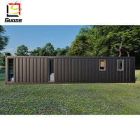 Kits de maison détachable préfabriqués à construire d'expédition à faible coût maison en conteneur vivant ignifuge étanche