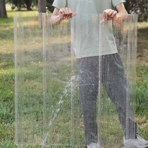 Muestra gratis 2mm hoja de <span class=keywords><strong>policarbonato</strong></span> corrugado transparente invernadero resistente a los rayos UV panel de techo de plástico <span class=keywords><strong>precio</strong></span> barato para exteriores - Product Image 2