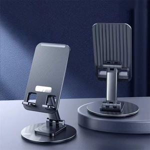 Nuovo 360 di alluminio rotante porta cellulare design portatile supporto per Desktop regolabile pieghevole tavolo di supporto in lega di metallo - Product Image 2