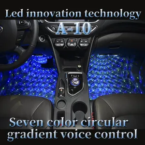 Luce LED star per interni auto, luce d'atmosfera, design, vendite popolari