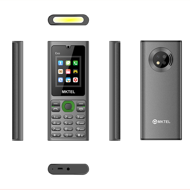 Original MKTEL EXO Dual SIM Feature Phone Big Battery MP3 FM Radio