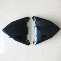 Kit carrosserie moto de course en plastique ABS noir pour T-Max Tmax530 2013 2014