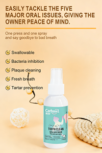 Spray Dentale OEM ODM per Animali Domestici, Migliora la Salute Dentale di Cani e Gatti, Prodotto per la Pulizia dei Denti degli Animali - Product Image 4