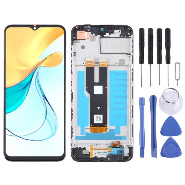 Factory Price Selling Phone Spare Parts for ZTE Blade V50 Design 4G LCD Screen Digitizer Full Assembly with Frame