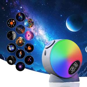 13-in-1 Galaxy Star <b>Projector</b> with BT Speaker App Control, Meteor Planetarium Night <b>Light</b> for Kids Room - Product Image 2