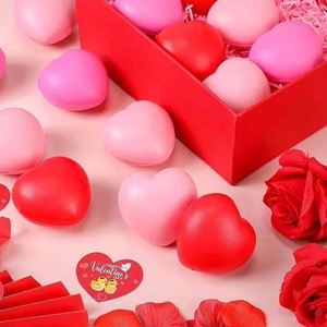 Juguete de Descompresión de Espuma de PU con Logotipo Personalizado, Pelota Colorida en Forma de Corazón, Esponja Sólida de Poliuretano en Forma de Durazno para Ayuda en Donación de Sangre - Product Image 5