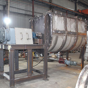 Mezclador de Polvo Químico Industrial, Mezclador de Cinta con Motor, Capacidad de 100L para Plantas de Manufactura - Product Image 3