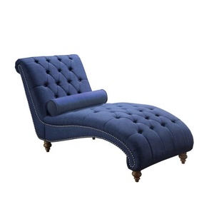 Oyi courbé dormir français Chaise longue chaise pour chambre fournisseur vente chaude moderne chine salon tapisserie d'ameublement Art doux - Product Image 3