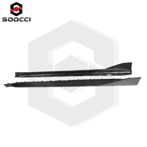 Faldones Laterales Estilo MP de Fibra de Carbono Seca para BMW G80 G81 G82 G83 M3 M4, Extensiones OEM, Kit de Carrocería Exterior M Performance - Product Image 5