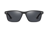 Lunettes de soleil de haute qualité, monture carrée en Tr90, polarisées, pour hommes et femmes, avec verres Tac et logo personnalisé tendance