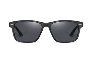 Lunettes de soleil de haute qualité, monture carrée en Tr90, polarisées, pour hommes et femmes, avec verres Tac et logo personnalisé tendance - Product Image 2