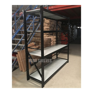 Kệ có thể điều chỉnh kim loại <span class=keywords><strong>boltless</strong></span> kệ và kệ kho lưu trữ nhiệm vụ trung bình kim loại giá kệ - Product Image 4