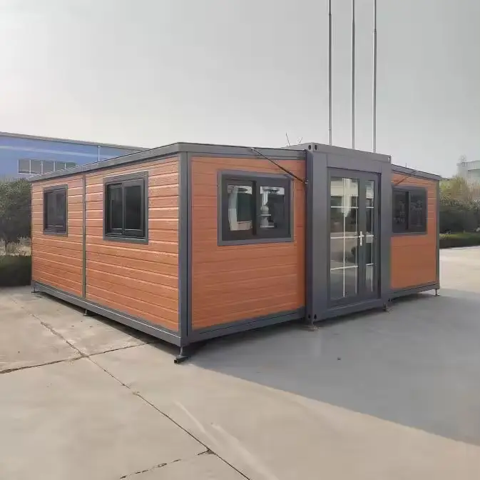 Großhandelspreis erweiterbares Containerhaus 40 Fuß winziges Haus Hersteller günstiges Containerhaus für den Außenbereich