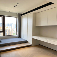 Lit de rangement tatami élégant, écologique, pour une maison bien rangée