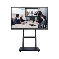 Tableau blanc interactif HONGNUO 75 pouces grand format avec écran tactile pour réunions hybrides et équipes à distance, OEM