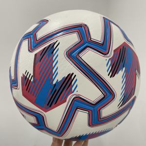 Top Quality 2026 World Soccer Thermal Bonded US Canada Mexico Design Soccer Ball PU Official Size 5 <b>Match</b> Training Football - Product Image 1