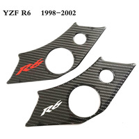 Autocollant de protection en fibre de carbone pour moto, kit carrosserie Yamaha R6