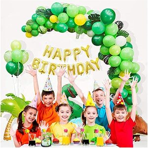 Dinosaur Birthday Party Supplies for Boy Dinosaur Balloon Garland Dinosaur Party Favors Happy birthday Banner