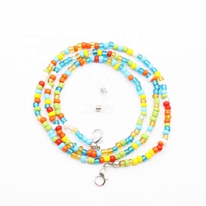 Nouvelle chaîne de <span class=keywords><strong>lunettes</strong></span> de soleil <span class=keywords><strong>pour</strong></span> femmes perles de riz <span class=keywords><strong>cordon</strong></span> de <span class=keywords><strong>lunettes</strong></span> lanière de masque facial et chaîne de masquage <span class=keywords><strong>pour</strong></span> <span class=keywords><strong>lunettes</strong></span> - Product Image 5