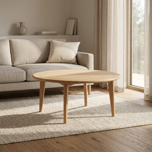 Solid Wood 6 Seater <b>Dining</b> <b>Table</b> Scandinavian Style Modern Design Foldable Waterproof Eco-Friendly Durable Stable Home Furniture - Product Image 3