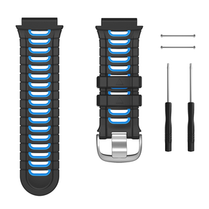 Correa de Reloj de Silicona de Dos Tonos OEM, Resistente al Agua, Correa de Repuesto Deportiva para Hombre, Compatible con Garmin Forerunner 920XT - Product Image 5