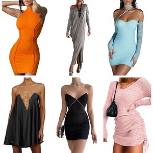 Nouvelles Robes d'été 2026 en Polyester/Coton Haut de Gamme et Tendance pour Femmes, Vêtements d'Occasion Tailles Mixtes, Stock Aléatoire - Product Image 1