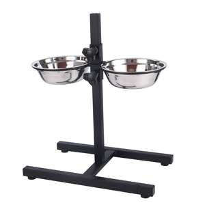 Table de <span class=keywords><strong>gamelle</strong></span> surélevée réglable pour <span class=keywords><strong>chien</strong></span>, <span class=keywords><strong>gamelle</strong></span> de nourriture pour <span class=keywords><strong>chien</strong></span>, <span class=keywords><strong>Double</strong></span> <span class=keywords><strong>support</strong></span> réglable de luxe pour chat et <span class=keywords><strong>chien</strong></span> - Product Image 1