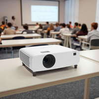 Projecteur YLW520 /3LCD pour les entreprises et l'éducation et les grandes salles mise au point manuelle 720P haut-parleurs intégrés 5200-5500 Lumens sortie d'usine